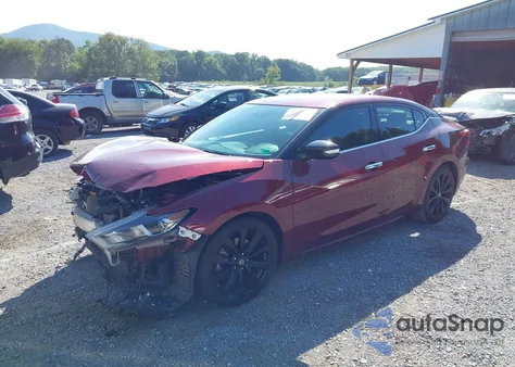 2017 Nissan Maxima 3.5 Sr from USA, damaged, VIN 1N4AA6APXHC433230